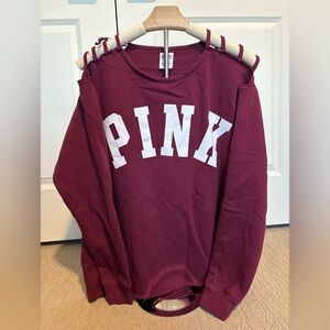 PINK Victoria's Secret Burgundy Sweatshirt